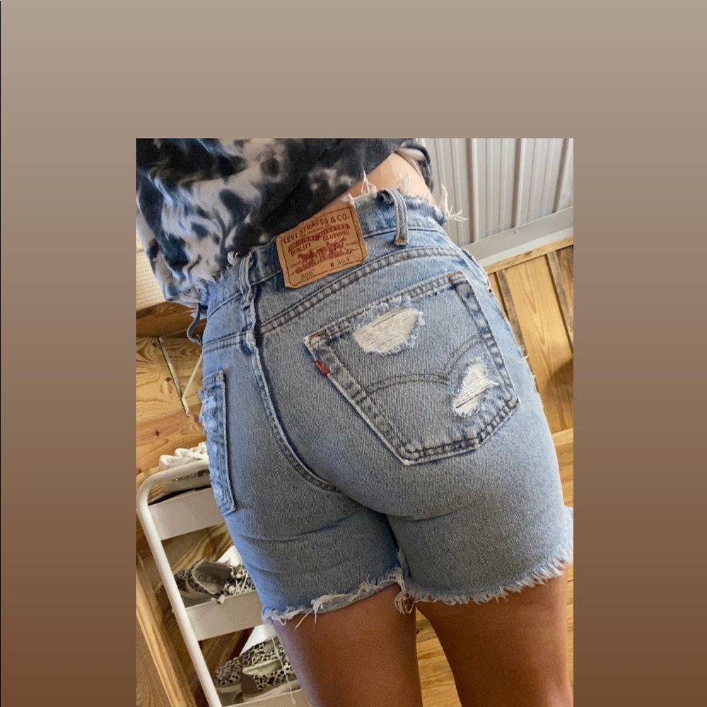 Vintage 505 Levi shorts